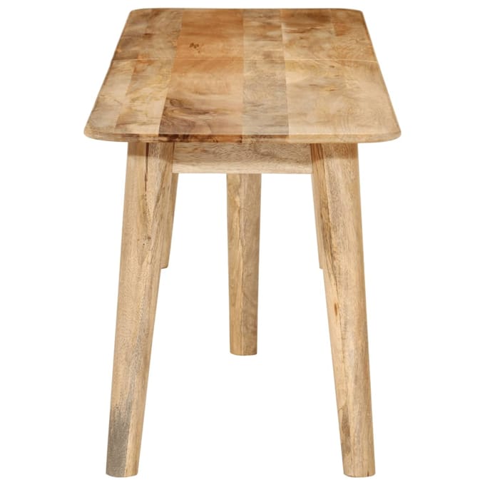 vidaXL - Bankje - 160x40x45 - cm - massief - mangohout