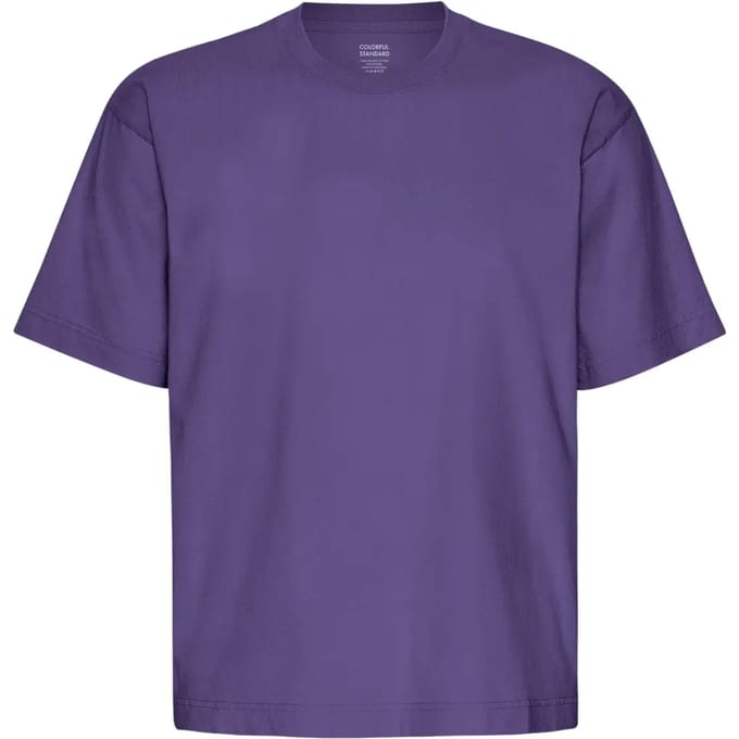 Oversized T-shirt Colorful Standard Ultra Violet
