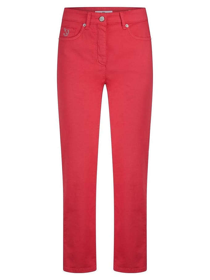 7/8-broek Van Peter Hahn rood