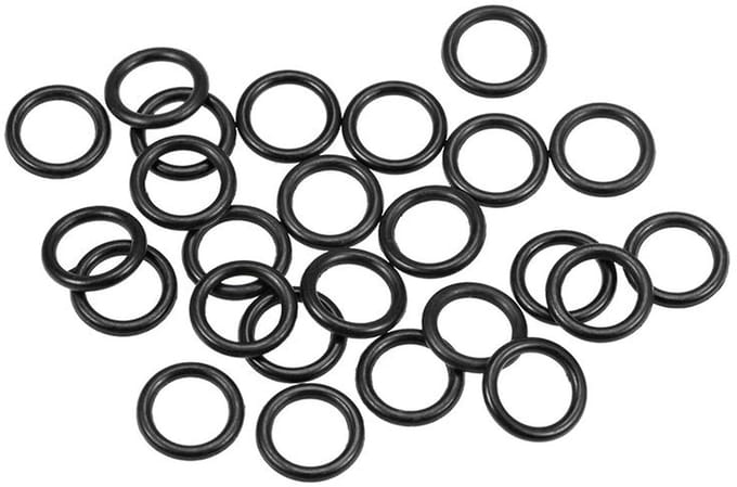 O-ringen nitrilrubber 1,5 mm breed ronde afdichting 7 mm x 10 mm x 1,5 mm