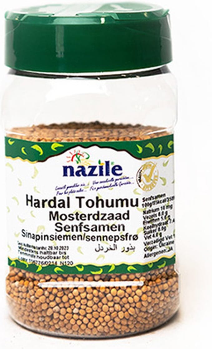Nazile Mosterdzaden (Geel) 2 x 200 Gram
