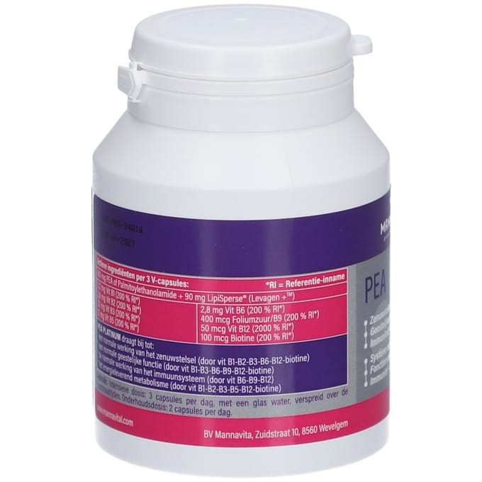Mannavital Pea Platinum 60 Capsules