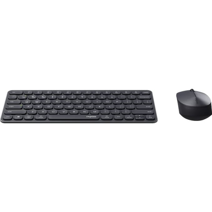 Rapoo 9010M Toetsenbord + Muis Comboset QWERTY(NL), Zwart