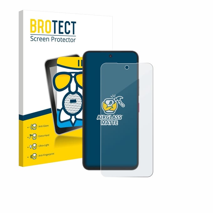 BROTECT - Screenprotector voor Telekom T Phone 3 Pro - Folie Beschermfolie Beschermglas matte