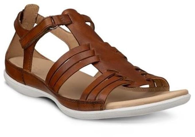 ECCO art. 244233 01644 cognac dames sandaal maat 38