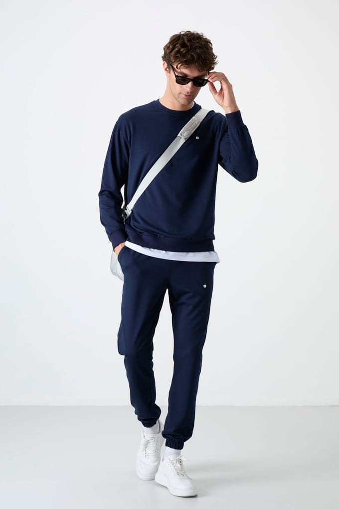 Heren Oversized Sweater en Broek Set