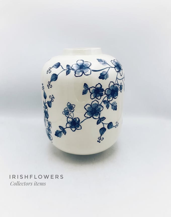 Vaas - Decoratie - Villa Pottery - Woondecoratie - Handmade - Keramiek - Dutch Blue 3