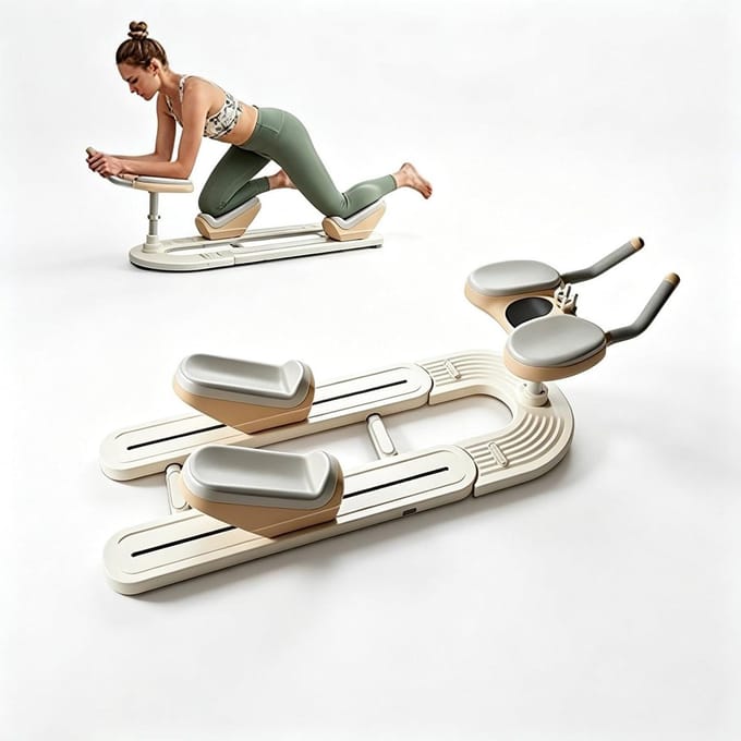 Rug Strekker Trainer - Wervelkolom Decompressie - Core Training - 3 Niveau Verstelbaar - 100 kg Belasting - Zwart