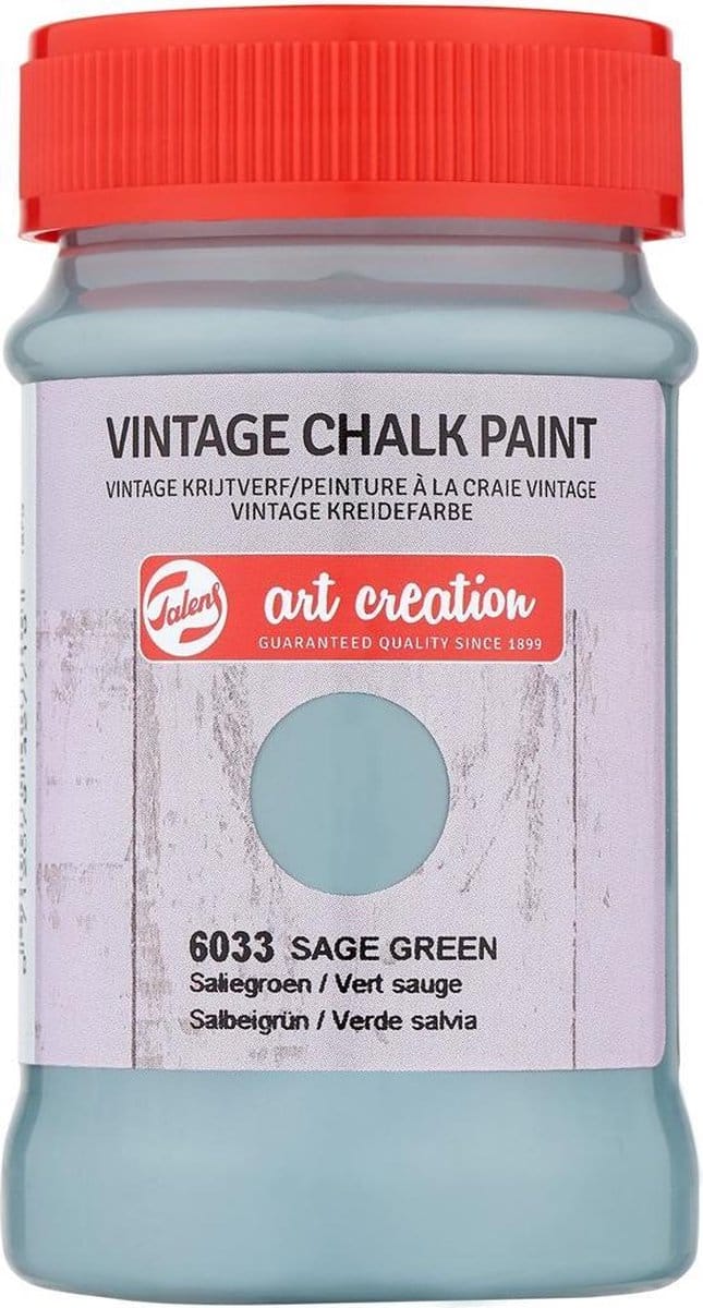 Talens Art creation vintage Krijtverf 100mL 6033 saliegroen
