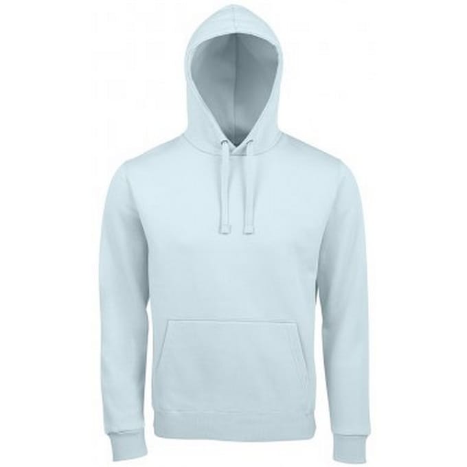 SOLS Unisex Volwassenen Spencer Hooded Sweatshirt (Romig Blauw)