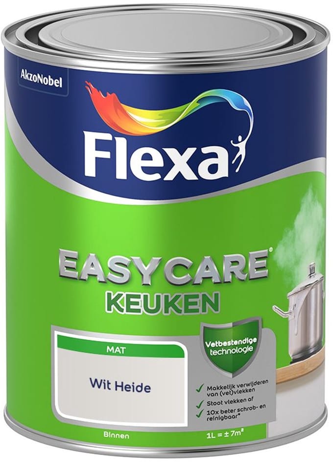 Flexa - Easycare Keuken - Wit Heide - Mengverf - 1 L