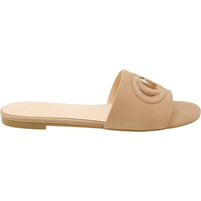 Guess - maat 41- Tashia Dames Slippers - Taupe