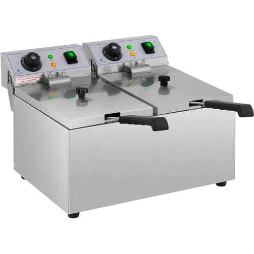 Royal Catering Elektrische friteuse - 2 x 8 liter - 230 V 10011143