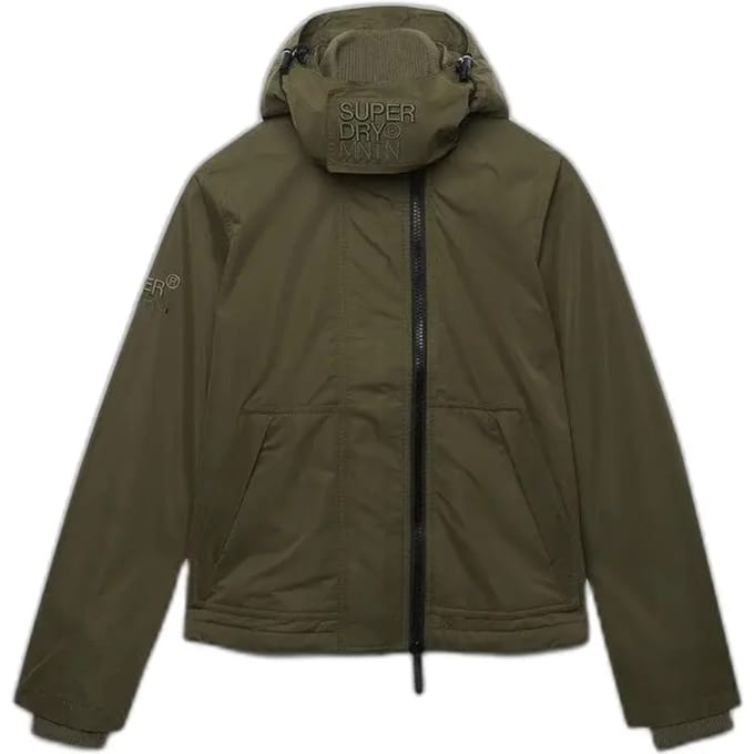 Superdry - Microvezel Arctic Windcheater Jas met Capuchon - Dames
