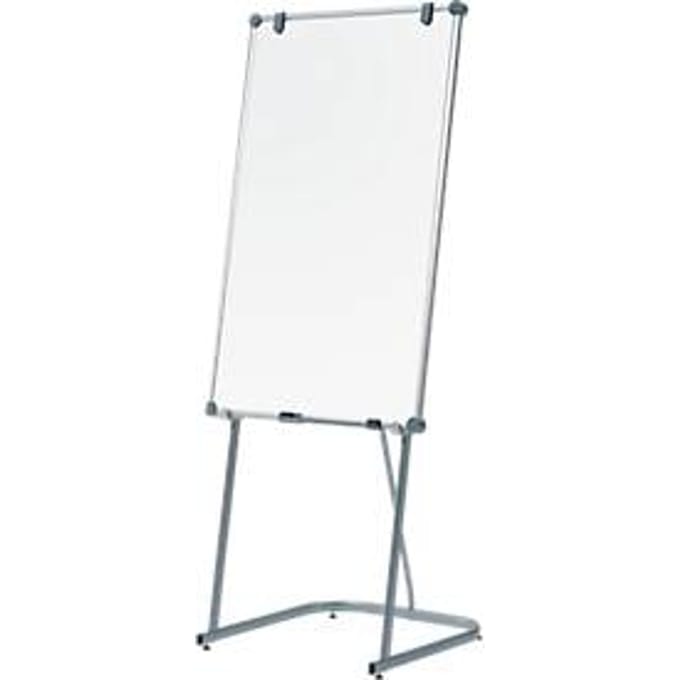 Whiteboard MAULpro, mobiel, in hoogte verstelbaar, met gratis starterkit-set, 120x75 cm