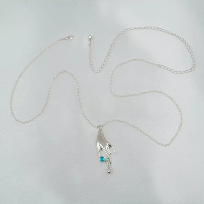 Sylvie Monthulé | Zilveren Bodychain Sieraad | Secret Caress Maat M