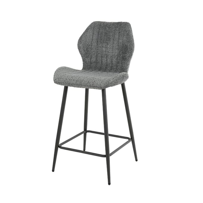 Fraaai - Varadero barstoel boucle - grijs
