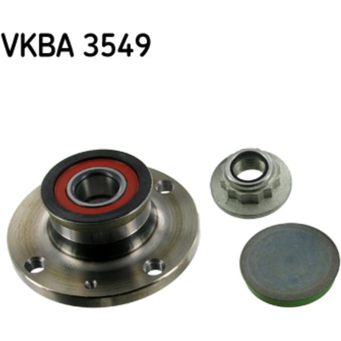Wiellagerset SKF VKBA 3549