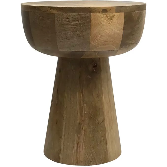 Leitmotiv Bijzettafel Imaculo - Naturel - 35x35x44cm - Modern