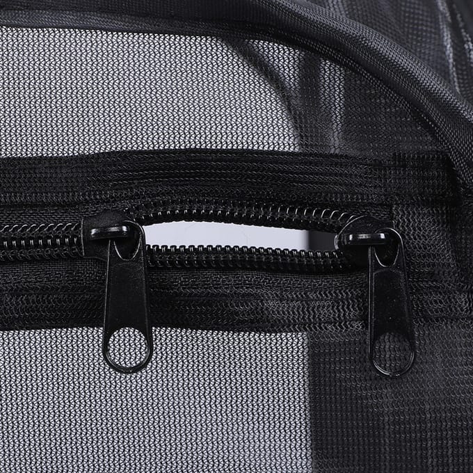 Zwarte Opvouwbare Inklapbare Geventileerde Insecten Lichtdoorlatende Mesh Kooi Huis gray