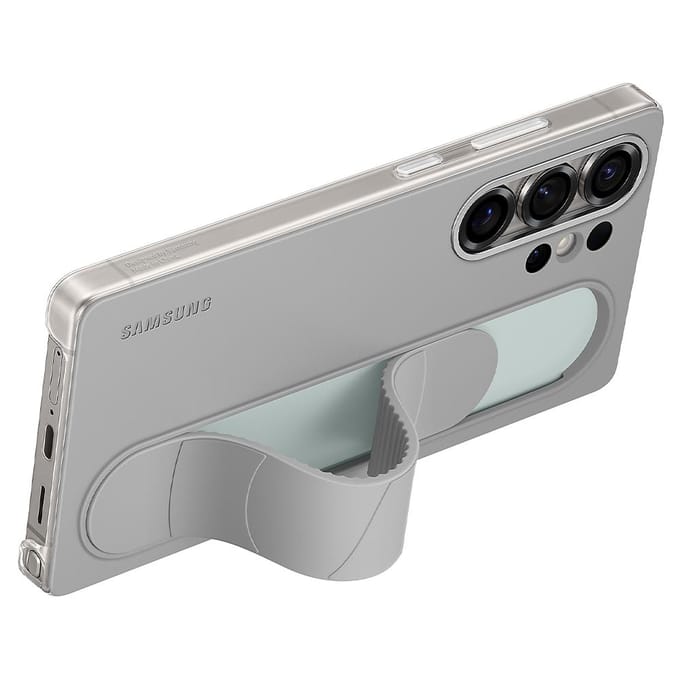 Originele Standing Grip Case voor de Samsung Galaxy S25 Ultra - Grijs