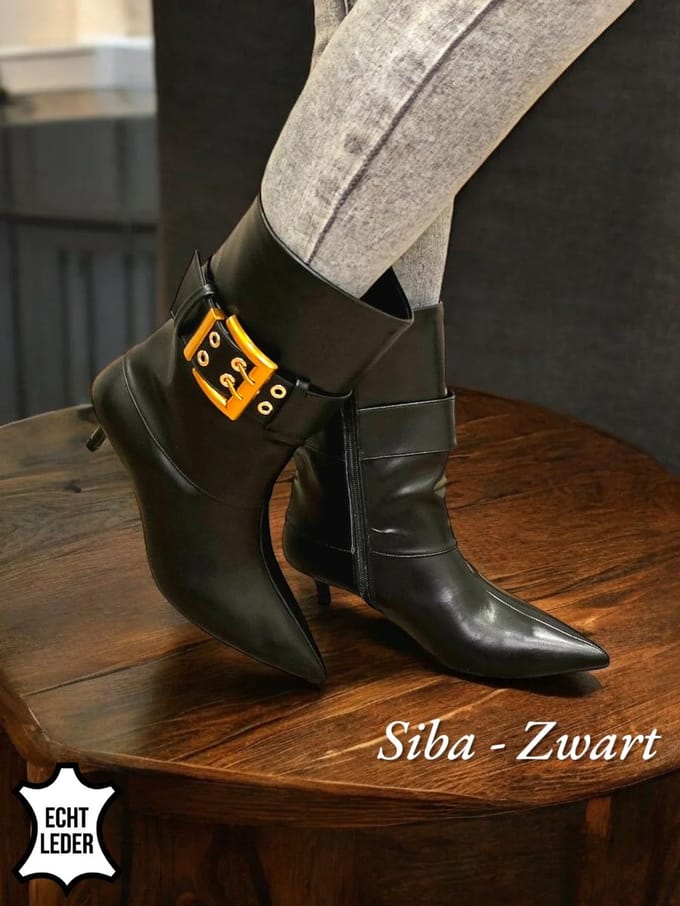 Barla Shoes - Siba - Zwart - Korte laars