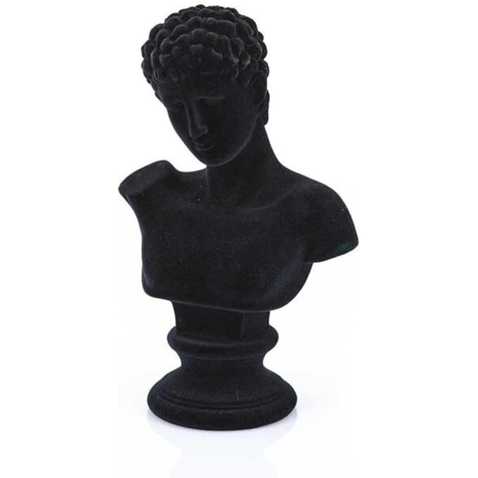 Furnilux - Decoratie item Adam zwart - 16 x 10 x 25 cm