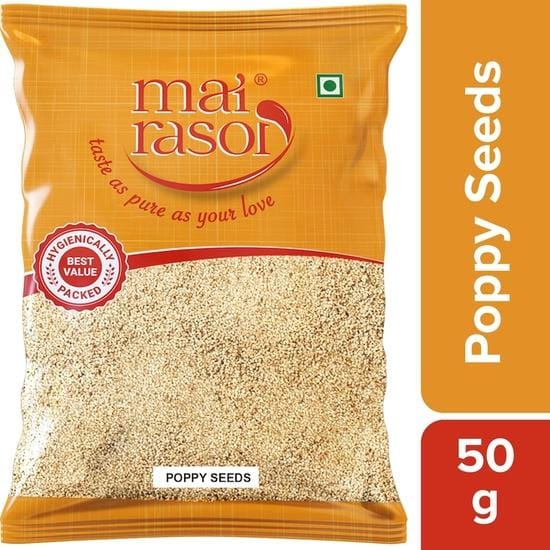 MAI RASOI Graines de Pavot/Posto Dana/Khus Khus 50g beige