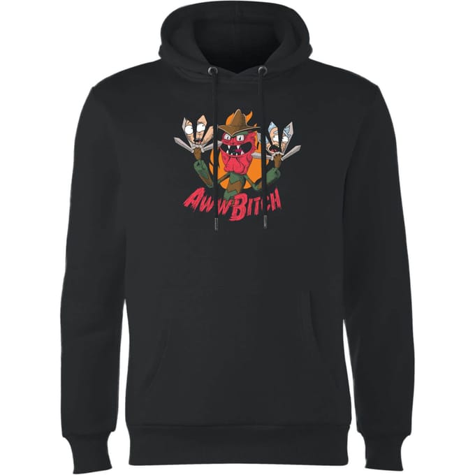 Rick and Morty Scary Terry Hoodie - Zwart - L