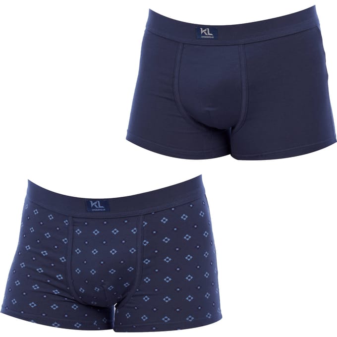 Pack-2 Boxers ademende stof KLB2 heren