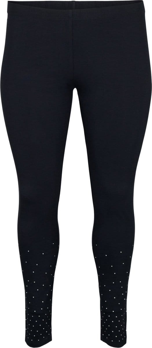 ZIZZI VLALA, LONG, LEGGINGS Dames Legging - Black - Maat M (46-48)