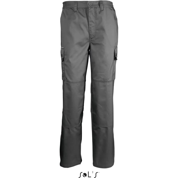 SOL'S Men´s Workwear Trousers Active Pro LP80600 - Dark Grey (Solid) - S (42)