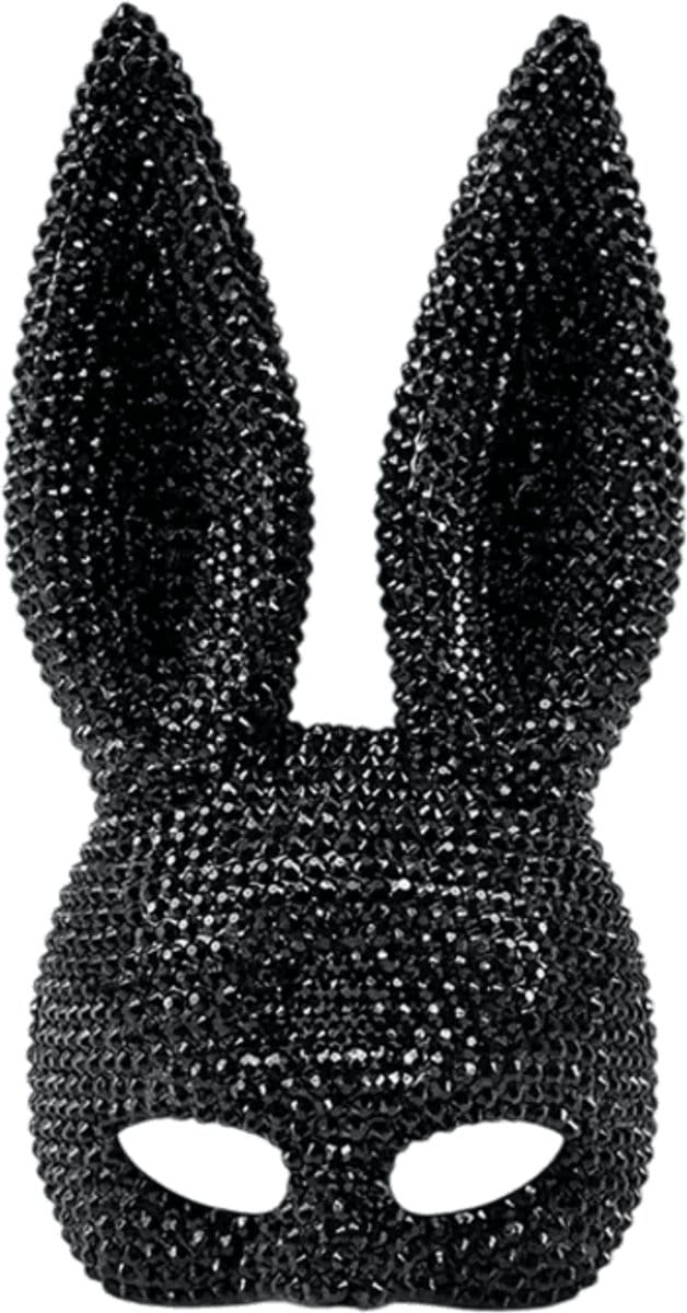 Bunny masker - sexy masker - glinsterende stenen - luxe masker - verleiding