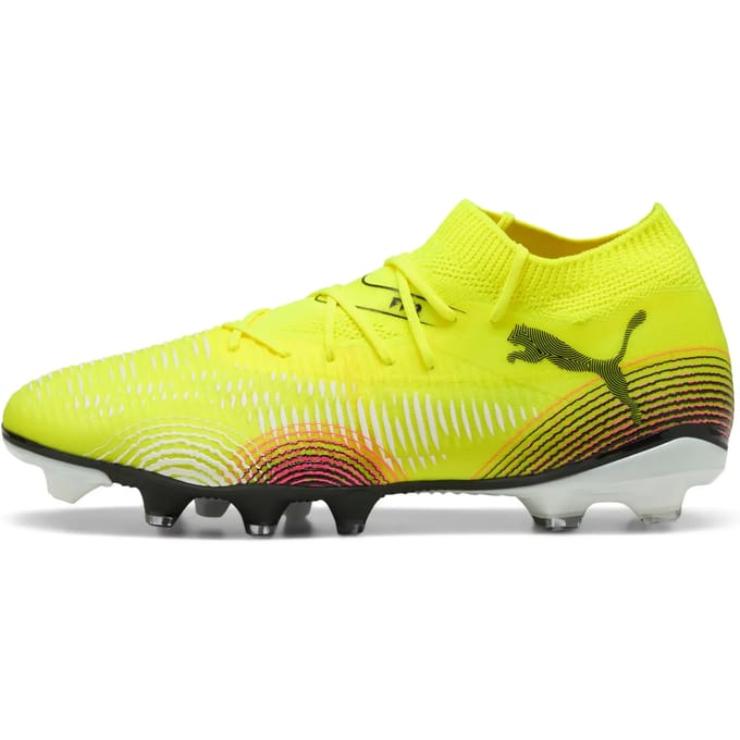 Puma future 8 match fg/ag in de kleur geel.