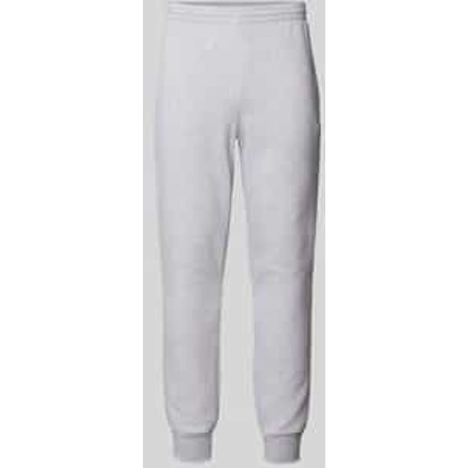 Slim fit sweatpants met logopatch