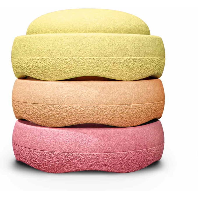 Stapelstein original warm pastel 3 stks