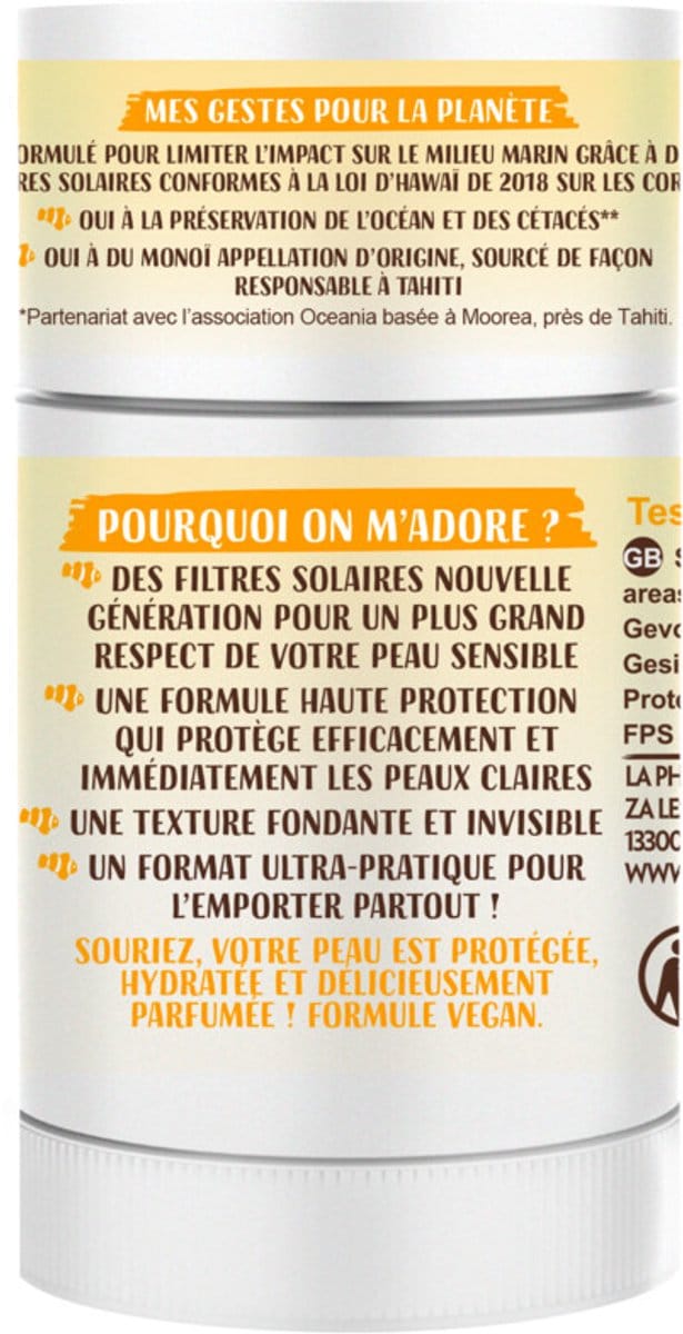 Lovea Sun Zonnebrand stick Face & Sensitive Areas High Protection SPF 50 40 gr