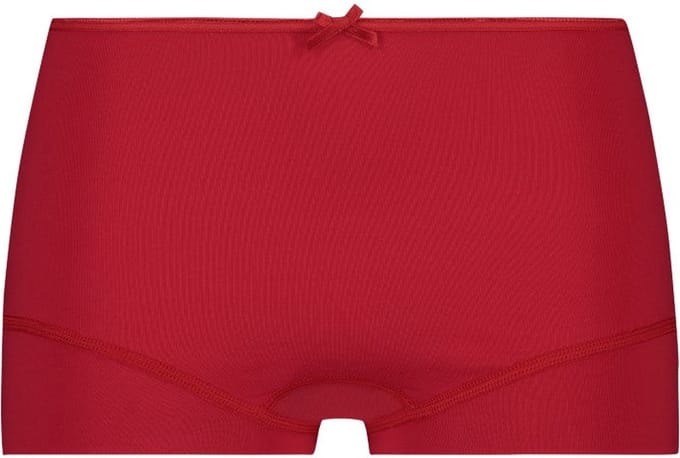 RJ Pure Color Dames Short Donkerrood L