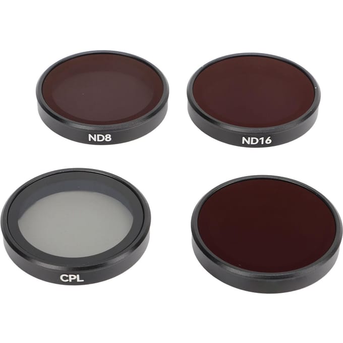 Actiecamera Lensfilter Magnetisch Optisch Glas CPL ND8 ND16 ND32 Filterset voor DJI Osmo Action3 gray