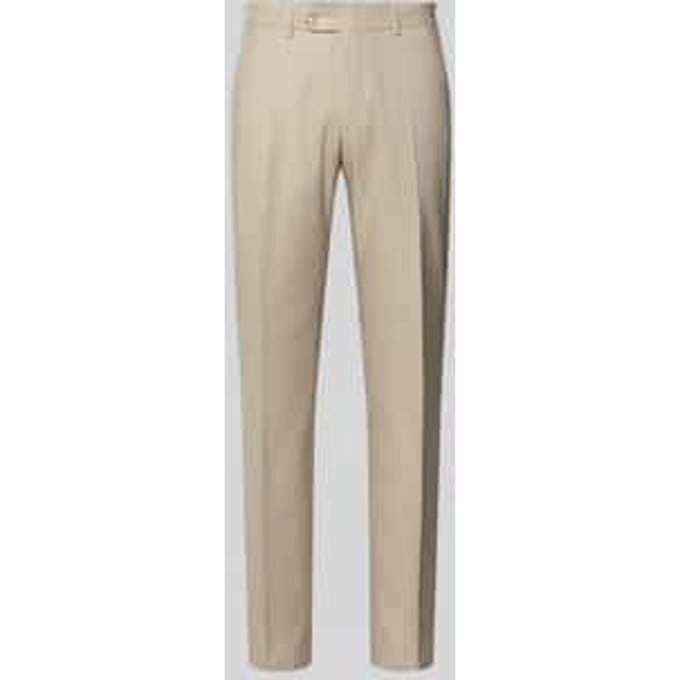 Moden fit pantalon met persplooien model 'Sergio'