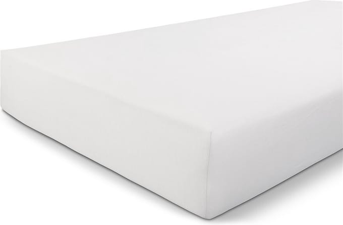 Walra Hoeslaken Jersey Stretch - 90x220 - 100% Katoen - Wit