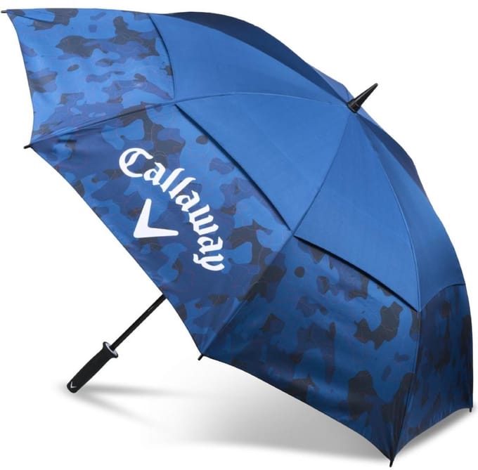 Callaway Shield 64 inch Double Canopy Golfparaplu 2026 - Blauw Rood