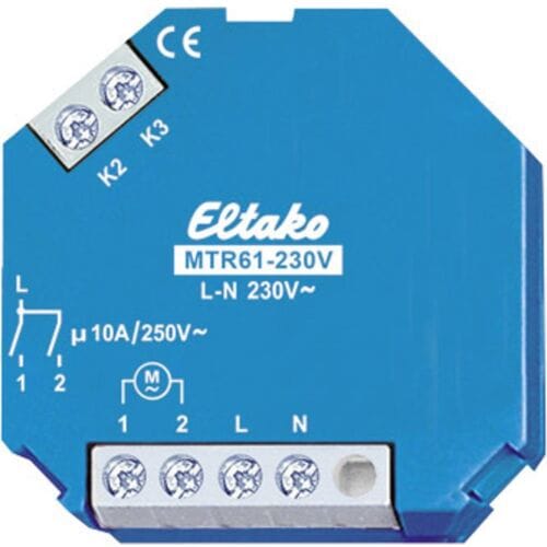 Eltako MTR61-230V Uitschakelrelais Nominale spanning: 250 V 2x NO 1 stuk(s)