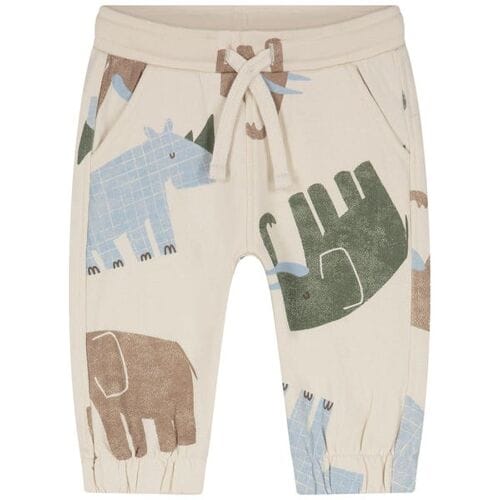 Prénatal baby broek Dark Off-White 68 heren