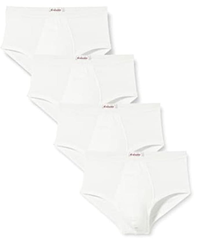 Heren Ondergoed Hoogwaardige Katoen 4-Pack – Comfortabele Open Slips met Hoge Taille