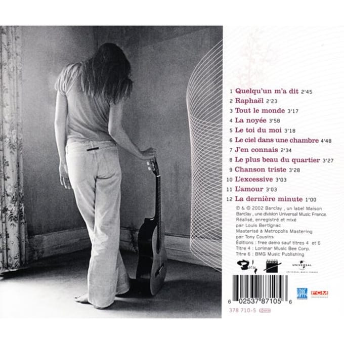 Carla Bruni - Quelqu'Un M'A Dit - CD