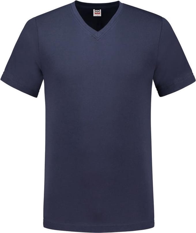 Tricorp 101005 T-Shirt V Hals Fitted - Inkt - M