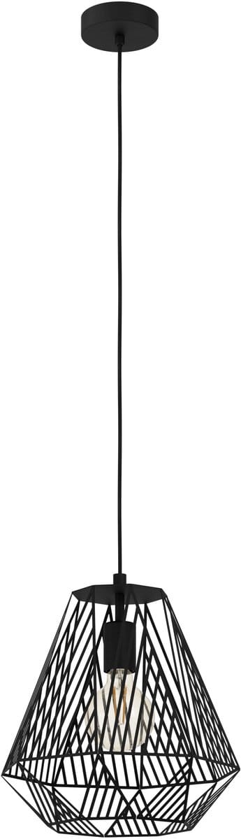 EGLO Stype Hanglamp - E27 - Ø 33 cm - Zwart