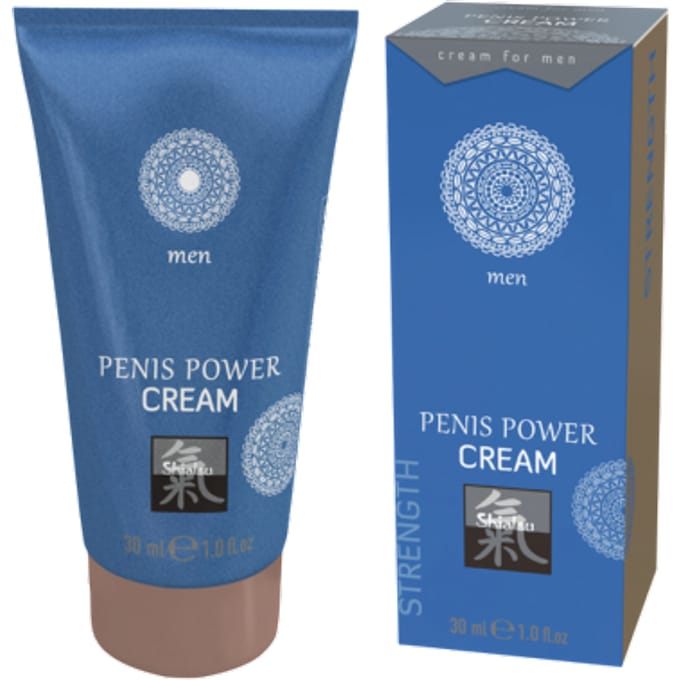 Shiatsu - Penis Power Crème - Japanse Mint & Bamboe