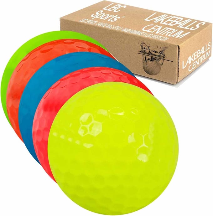 25 Kleurrijke Golfballen van Premium Kwaliteit